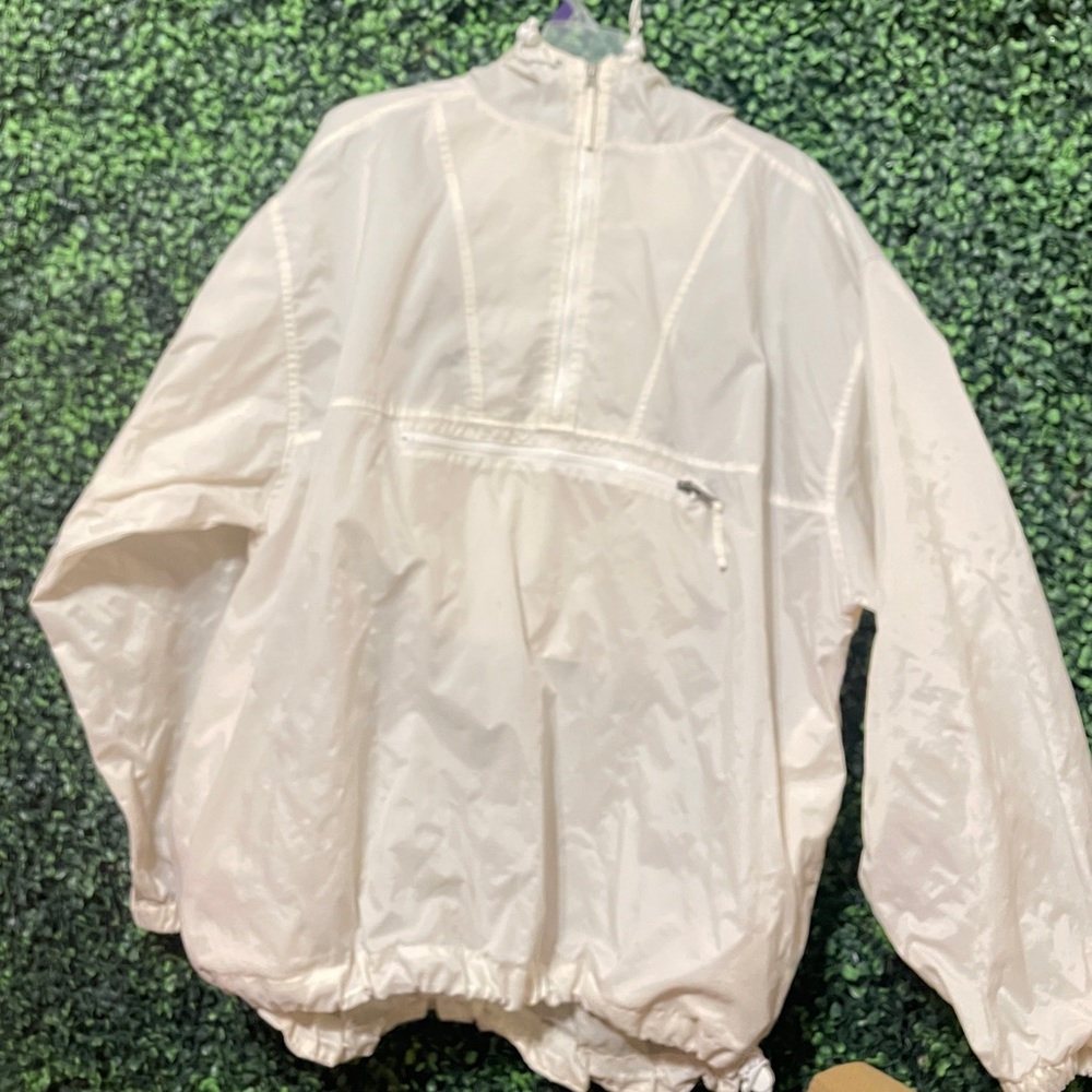 White CHAMPS windbreaker